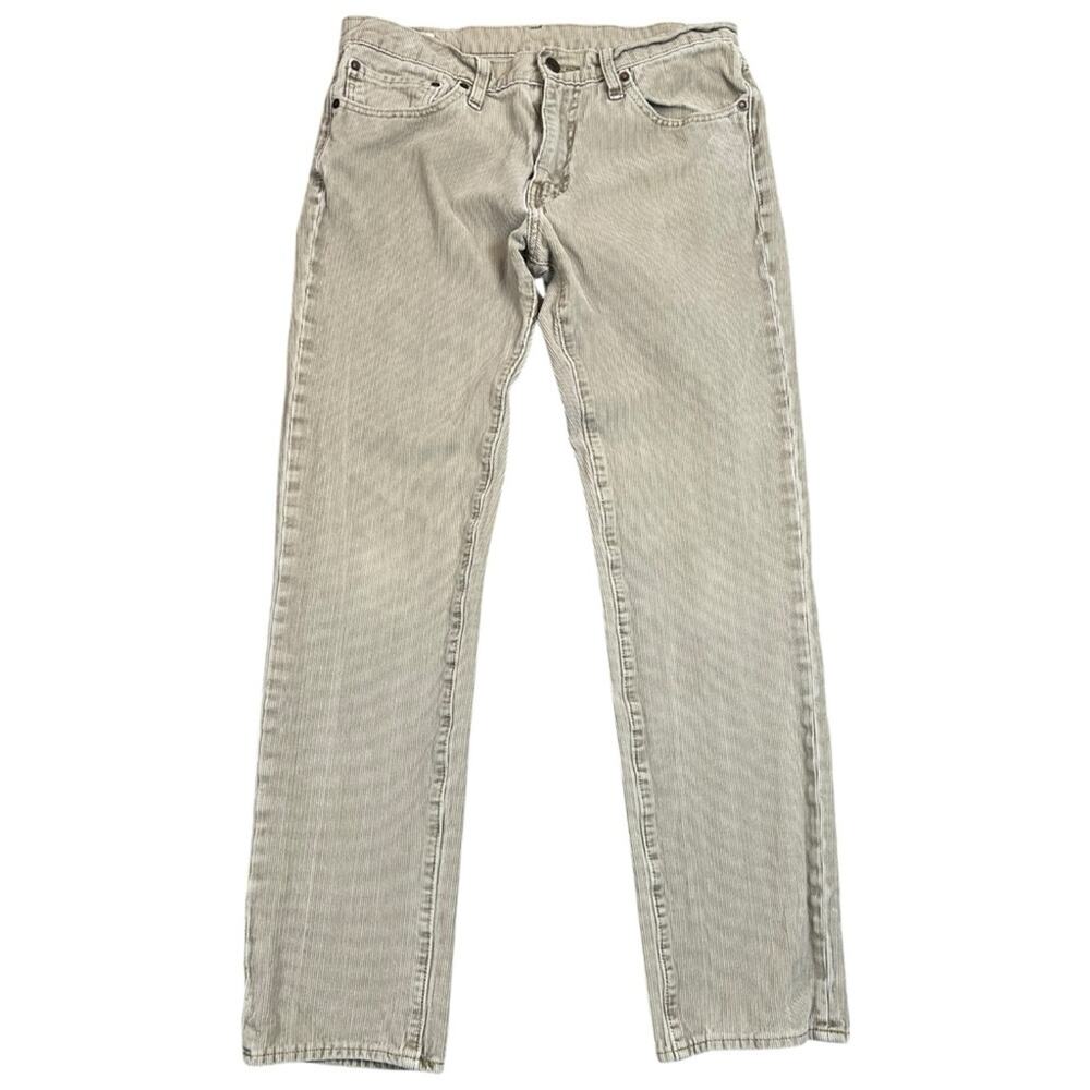 Levi's 511 Premium Slim Fit Gray Corduroy Pants